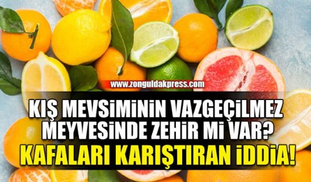 Mandalina iddiası kafa karıştırdı