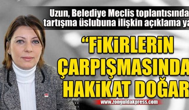 Ebru Uzun'dan üslup açıklaması...