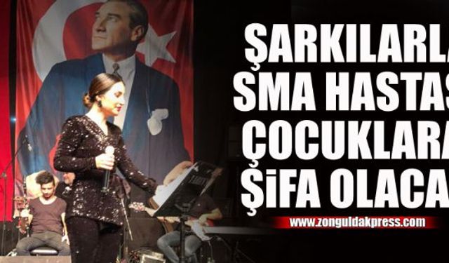 SMA hastası çocuklar yararına konser