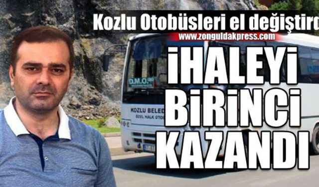 Kozlu Halk otobüsü ihalesi belli oldu