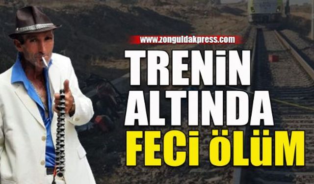 Trenin altında can verdi