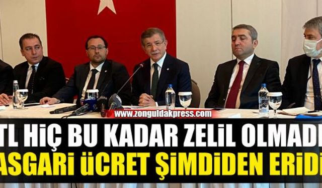 Davutoğlu: Zonguldak bizim gözbebeğimiz