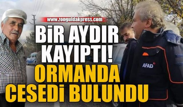 Kayıp şahıs, ölü bulundu