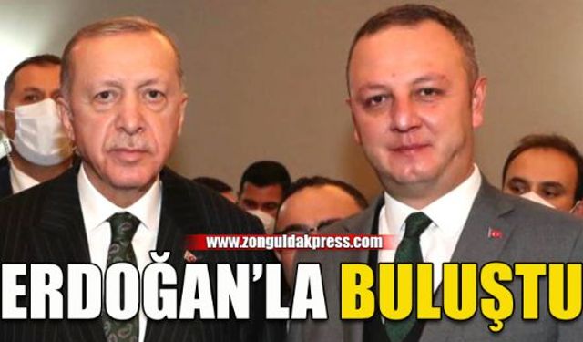 Başkan Alan, Erdoğan'la görüştü