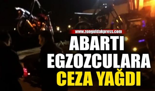 Polis, abartı egzozu affetmedi