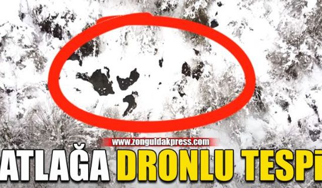 Su patlağına dronlu çözüm...