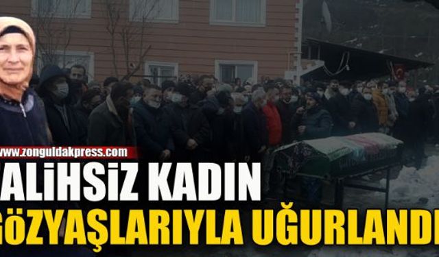 Eşi tarafından öldürülen kadın, toprağa verildi