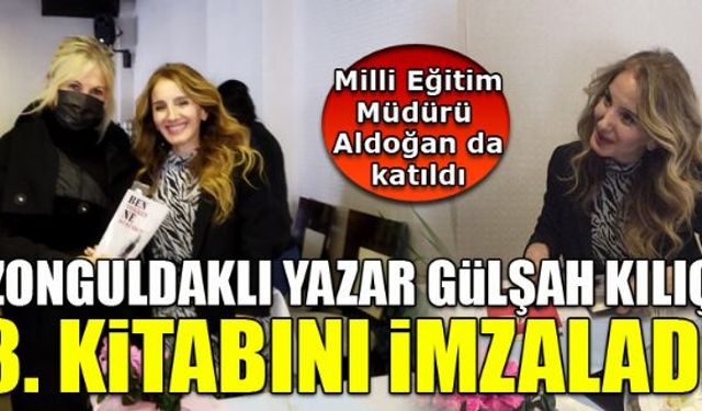 Zonguldaklı Yazar Gülşah Kılıç, okurlarıyla buluştu