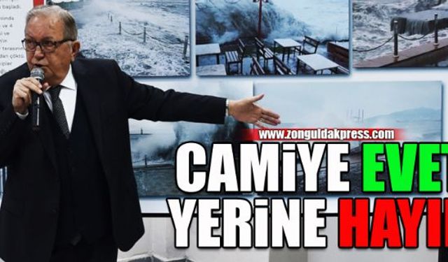 Ereğli sahiline cami tartışması...