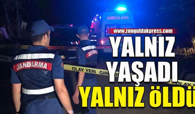 Yalnız yaşayan adam ölü bulundu