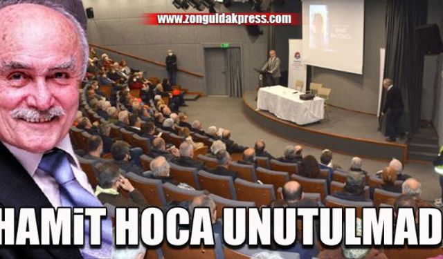 Hamit hoca, vefa gecesiyle anıldı