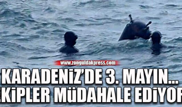 Karadeniz'de 3. mayın...