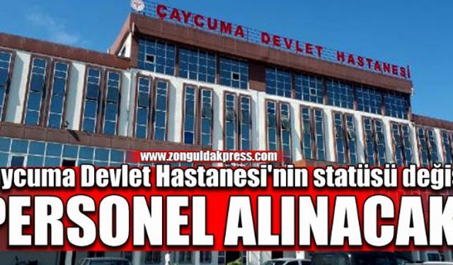 Hastanenin statüsü yükseldi...