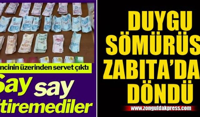 Dilenciden çıkan para dudak uçuklattı