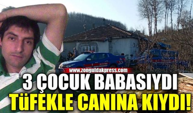 Av tüfeğiyle canına kıydı