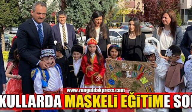 Maskesiz eğitim dönemi başlıyor