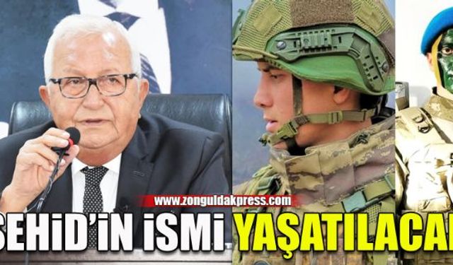 Şehid'in ismi, Ömerli'de yaşatılacak...