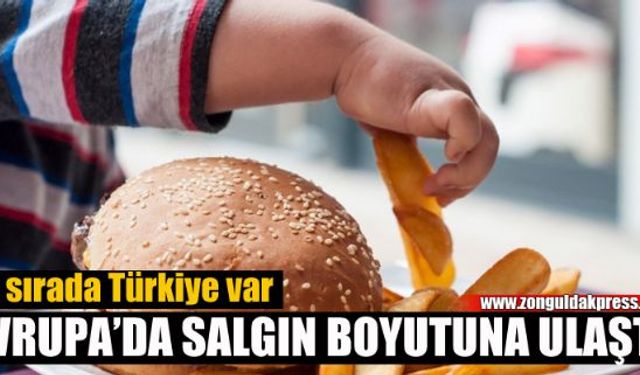 Obezite salgınında Türkiye ilk sırada....