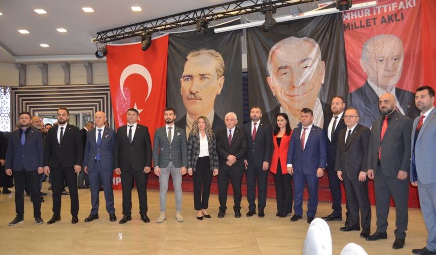 MHP'nin Zonguldak milletvekili aday adayları tanıtıldı
