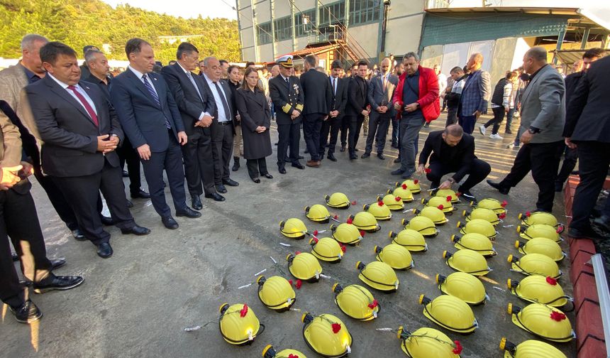 43 maden şehidimiz anıldı