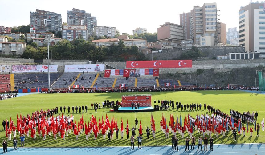 Zonguldak'ta 29 Ekim coşkusu