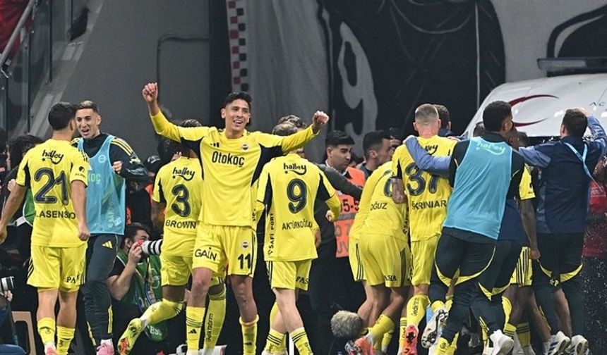 Tarihi derbinin galibi Fenerbahçe