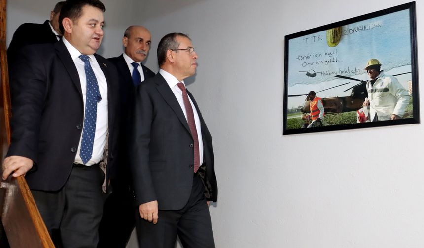 Bakan yardımcısı Tancan'dan GMİS'e ziyaret...