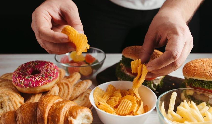 Ultra işlenmiş gıdalar erkekler için riskli