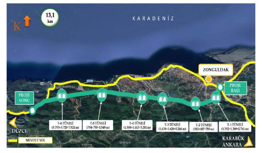 Zonguldak'a nefes aldıracak proje