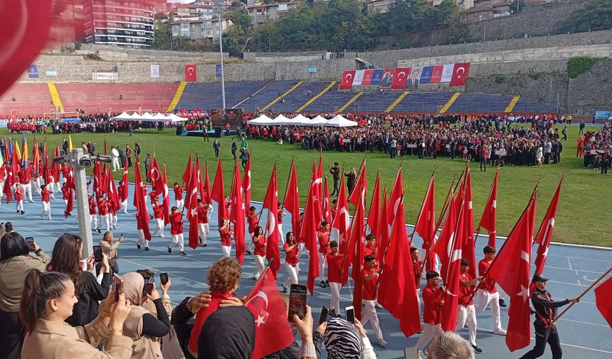 Zonguldak'ta Cumhuriyet coşkusu